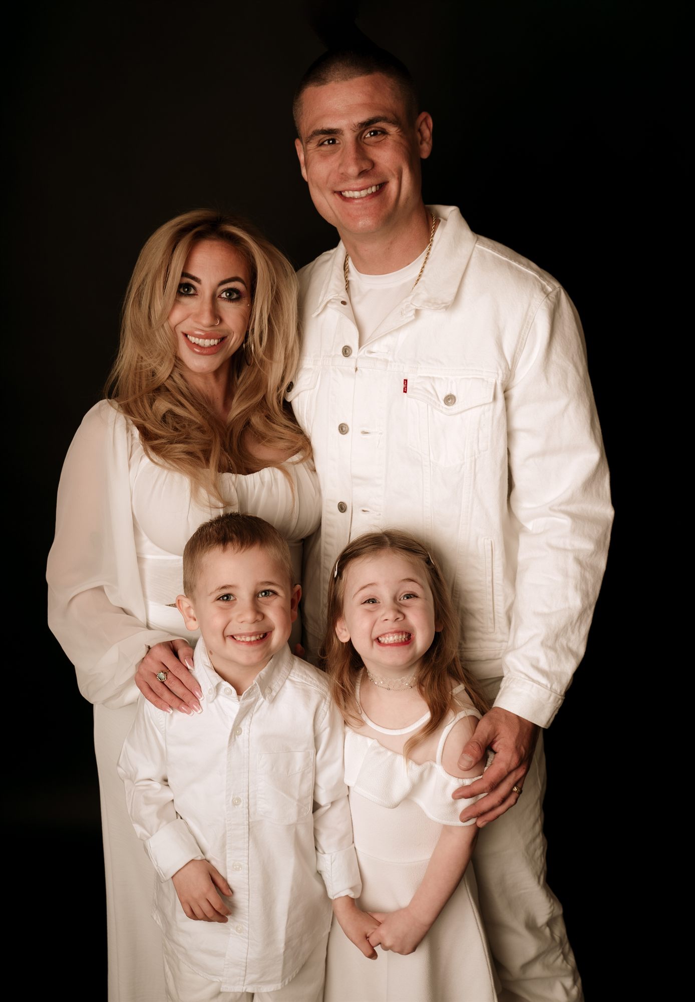 Jeff and Heidi Tretter with their two children, Damon and Danica